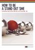 How to be a Stand-Out SME- A Performance Study of the EU SME Sector for the Period 2008 - 2013 